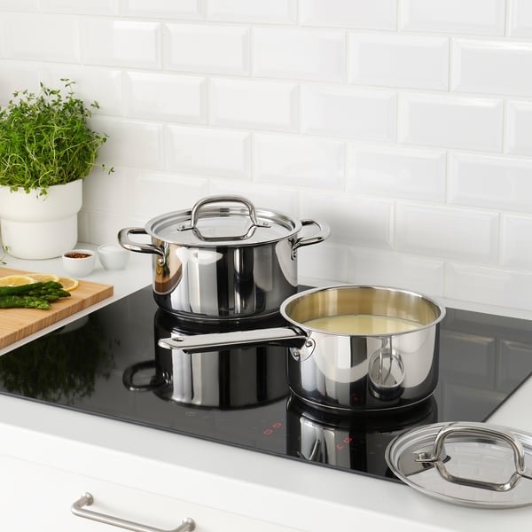 IKEA 365+ saucepan with lid, stainless steel, 2.0 l