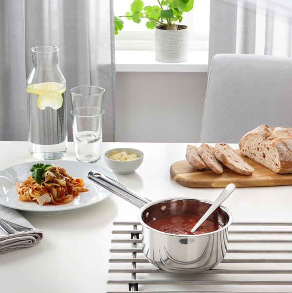 IKEA 365+ - Saucepan, stainless steel, 1.0 l