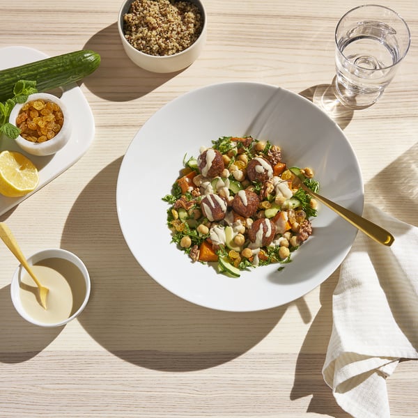 IKEA 365+ bowl, angled sides white, 28 cm