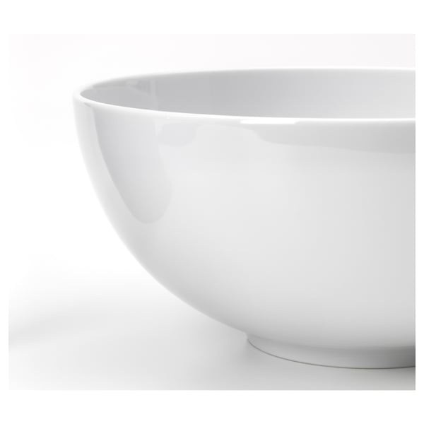 IKEA 365+ bowl, rounded sides white, 22 cm
