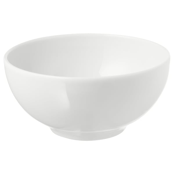 IKEA 365+ bowl, rounded sides white, 13 cm