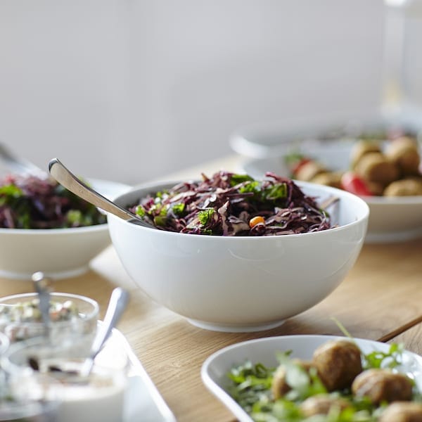 Ikea IKEA 365+ - Bowl, rounded sides white, 22 cm