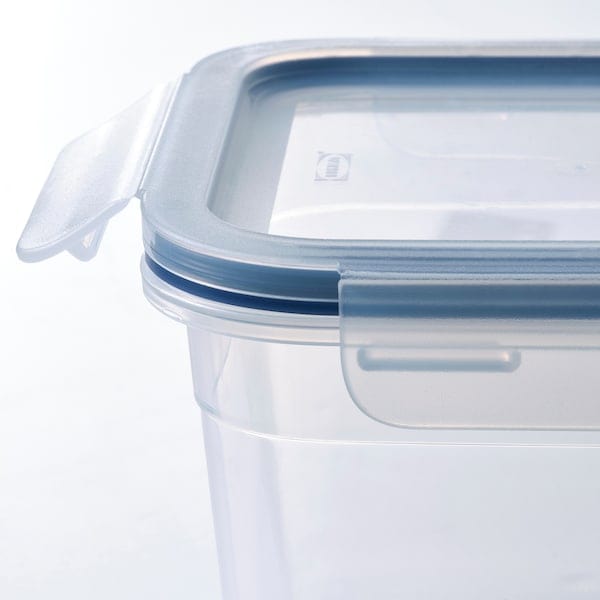 Ikea IKEA 365+ - Food container with lid, square/plastic, 750 ml