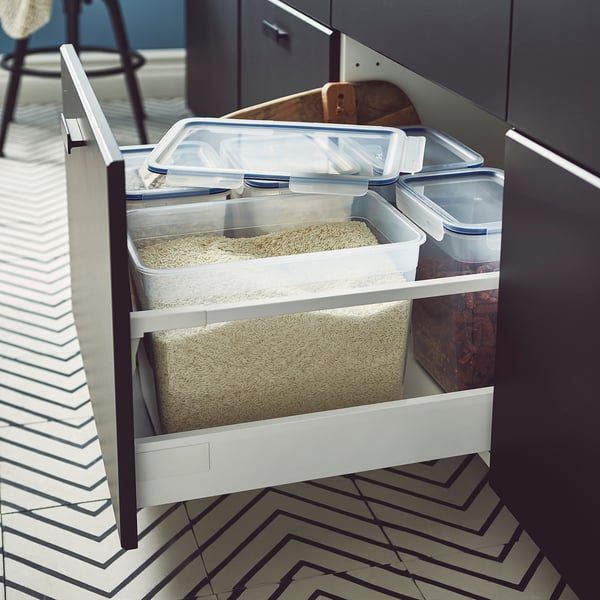 IKEA 365+ - IKEA 365+ Food container, large rectangular/plastic, 10.6 l