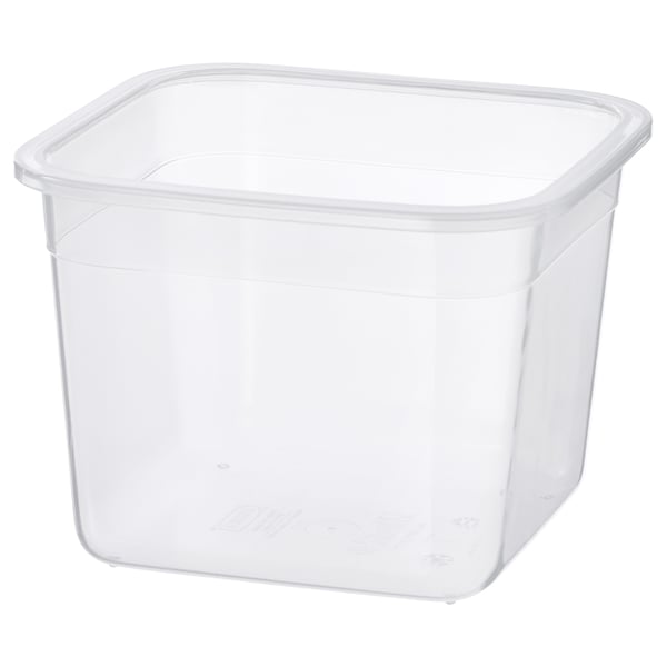 IKEA 365+ - IKEA 365+ Food container, square/plastic, 1.4 l