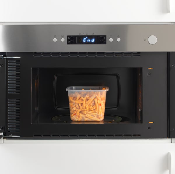 IKEA 365+ - IKEA 365+ Food container, square/plastic, 1.4 l