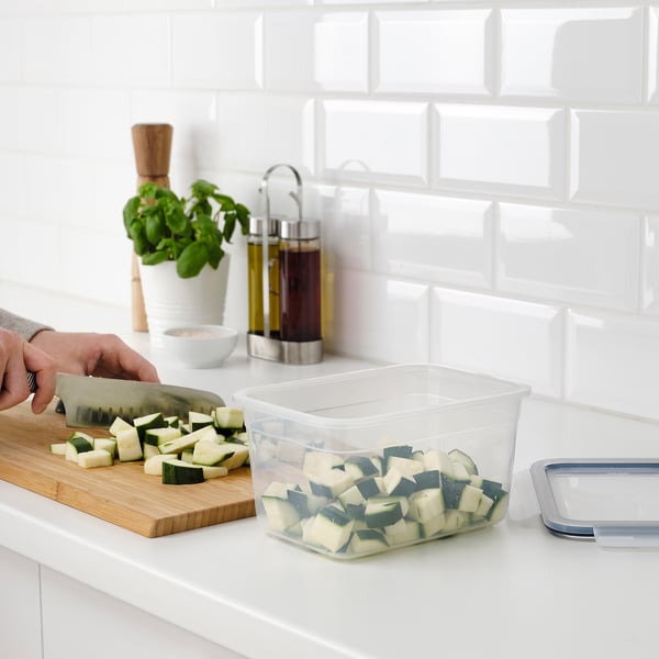IKEA 365+ food container, rectangular/plastic, 2.0 l