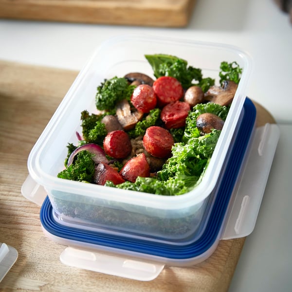 IKEA 365+ - IKEA 365+ Food container, rectangular/plastic, 1.0 l