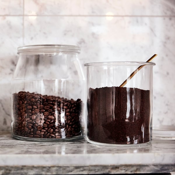 IKEA 365+ - IKEA 365+ Jar, round/glass, 1.7 l