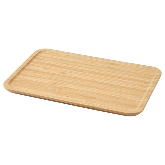 IKEA 365+ - Lid, large rectangular/bamboo, 32x21 cm