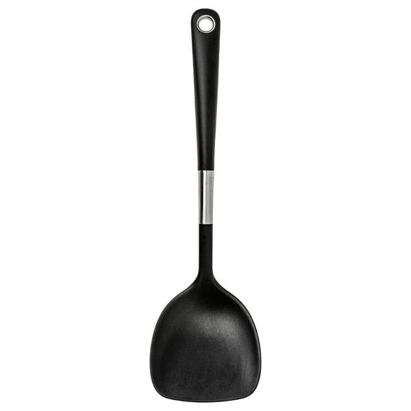 IKEA 365+ HJÄLTE - IKEA 365+ HJÄLTE Wok spatula, stainless steel/black