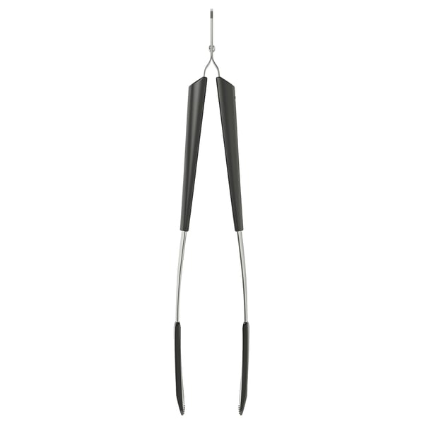 IKEA 365+ HJÄLTE cooking tweezers, stainless steel/black