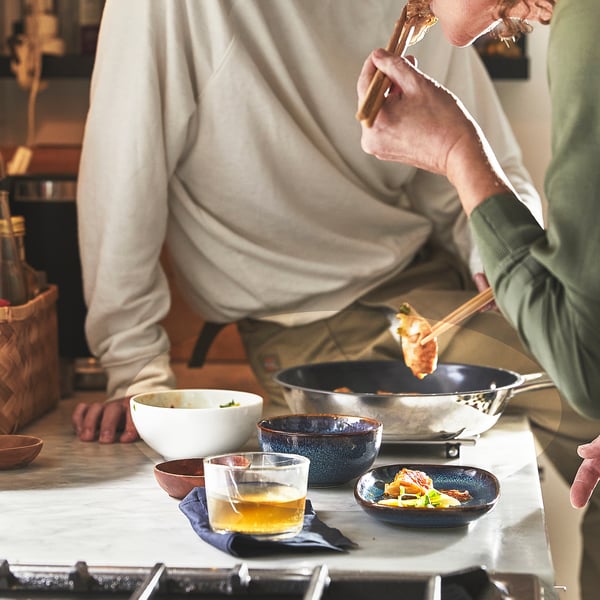 IKEA 365+ - IKEA 365+ Frying pan, stainless steel/non-stick coating, 24 cm
