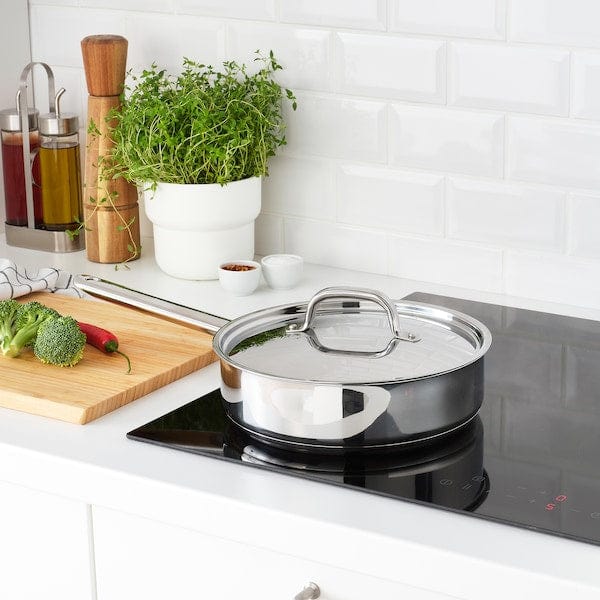 Ikea IKEA 365+ - Sauté pan, stainless steel, 24 cm