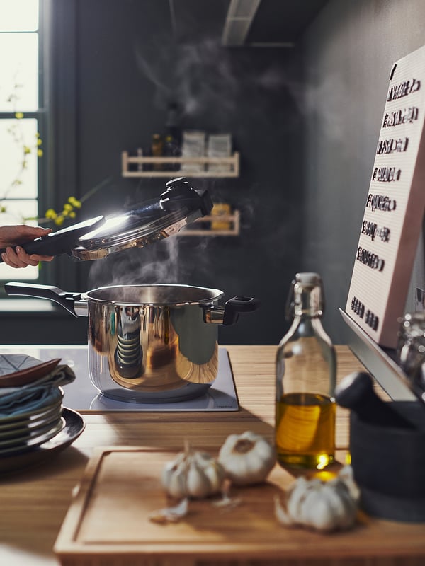 IKEA 365+ pressure cooker, stainless steel, 6 l