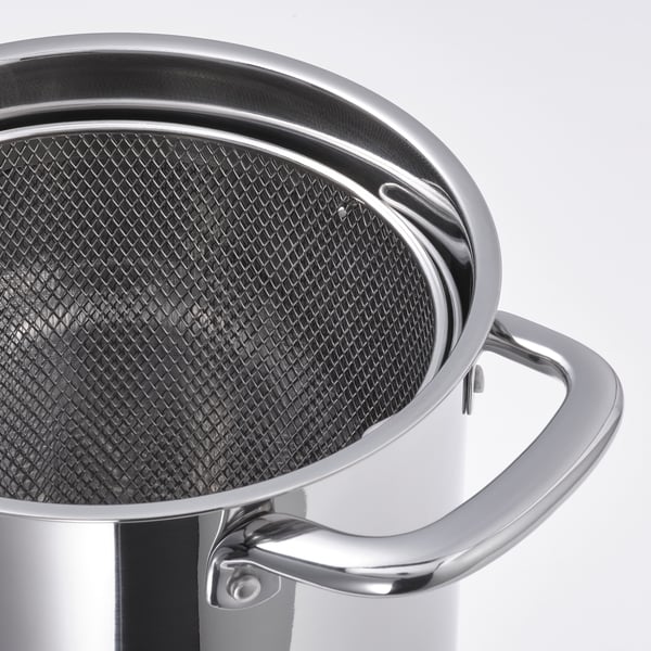 IKEA 365+ pot with insert, stainless steel, 5.0 l