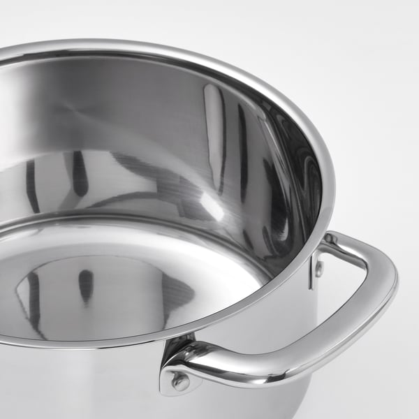 IKEA 365+ pot with lid, stainless steel, 3.0 l