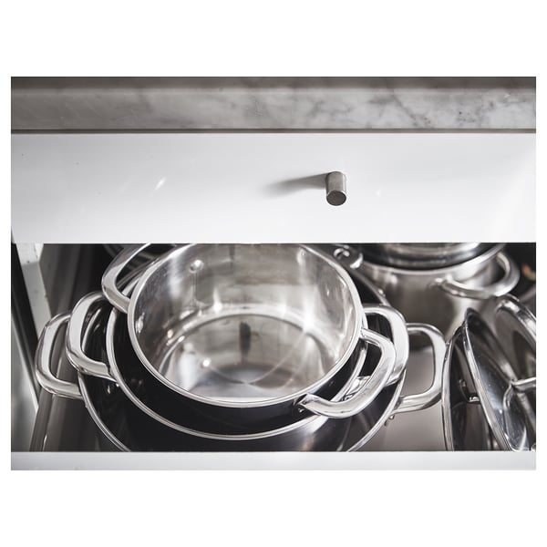 IKEA 365+ pot with lid, stainless steel, 5.0 l