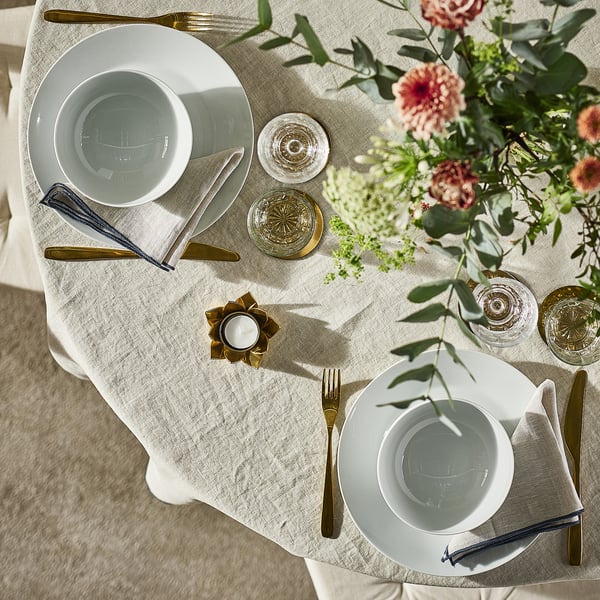 IKEA 365+ plate, white, 27 cm