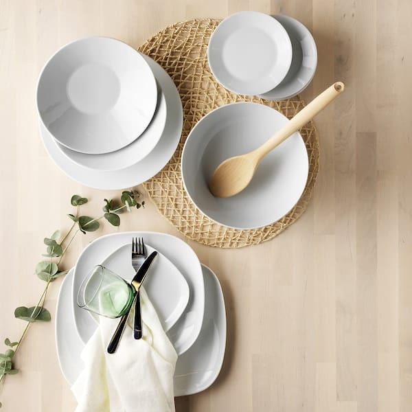 Ikea IKEA 365+ - Plate, white, 15 cm