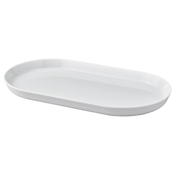 IKEA 365+ - IKEA 365+ Serving plate, white, 36x20 cm