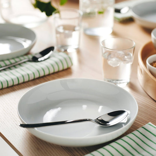 IKEA 365+ deep plate, white, 21 cm
