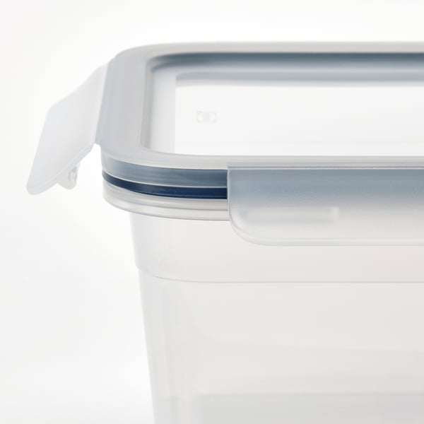 IKEA 365+ - Set of 6 food containers with lid, plastic ,