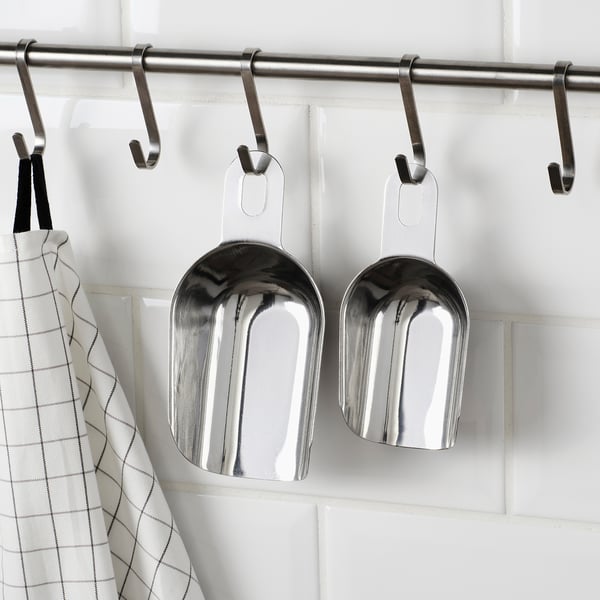 IKEA 365+ scoop set of 2, metal