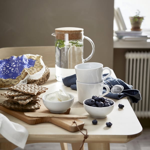 IKEA 365+ mug, white, 24 cl