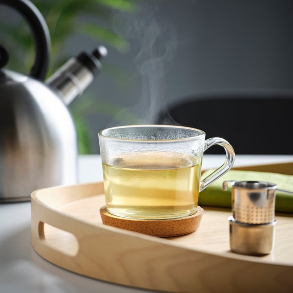 IKEA 365+ mug, clear glass, 36 cl