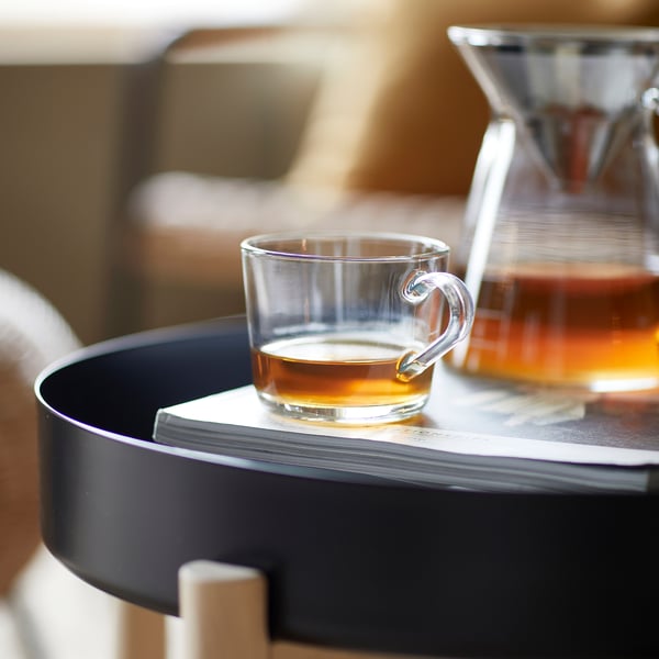 IKEA 365+ mug, clear glass, 24 cl