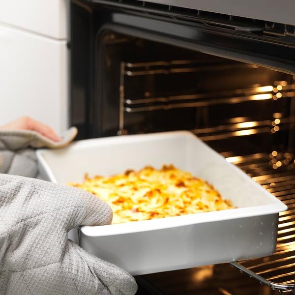 IKEA 365+ oven dish, white, 38x26 cm