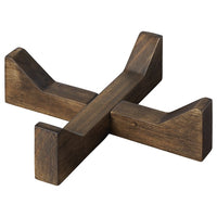 IKEA 365+ serving stand, acacia, 16x16 cm