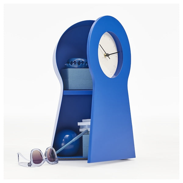 IKEA PS 1995 - Clock, blue, 48 cm