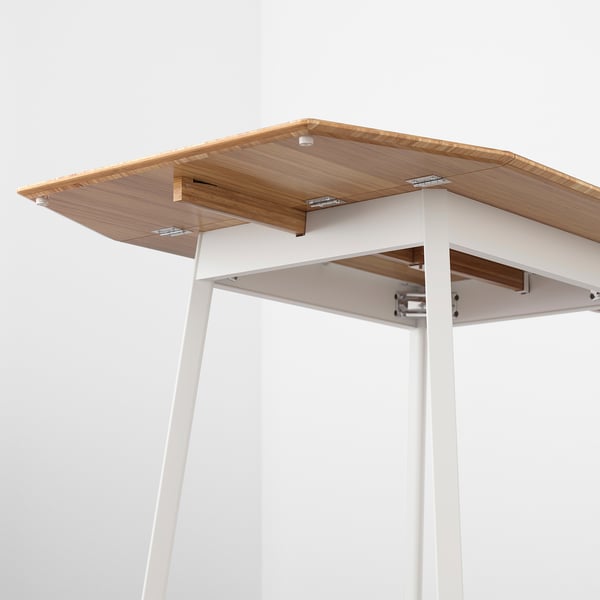 IKEA PS 2012 / TEODORES - IKEA PS 2012 / TEODORES Table and 2 chairs, bamboo white/white