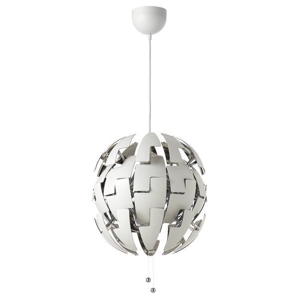 IKEA PS 2014 - IKEA PS 2014 Pendant lamp, white/silver-colour, 35 cm