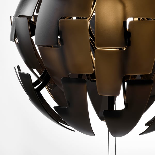 IKEA PS 2014 pendant lamp, black, 35 cm