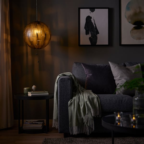 IKEA PS 2014 pendant lamp, black, 35 cm
