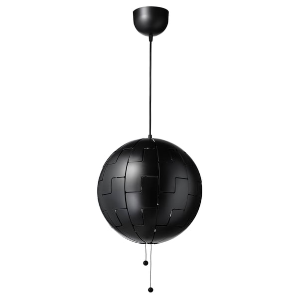 IKEA PS 2014 pendant lamp, black, 35 cm