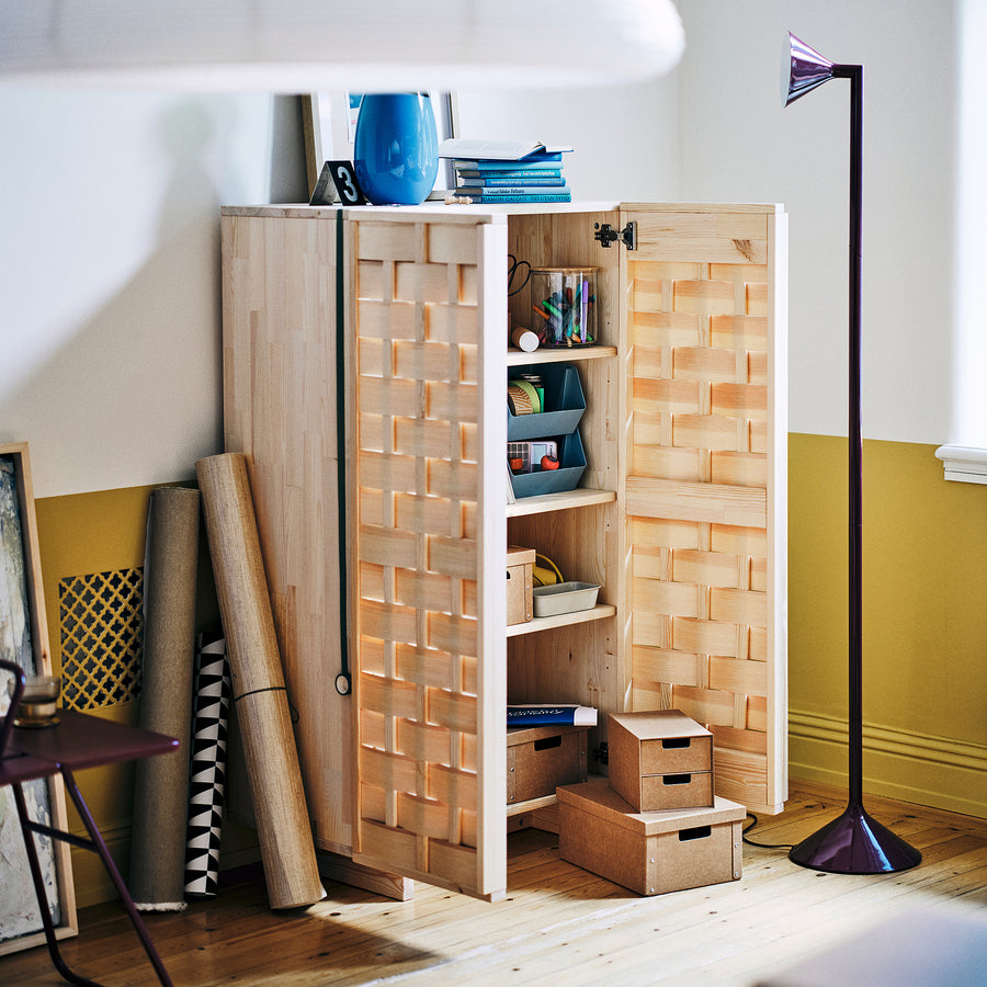 IKEA PS 2026 cabinet, pine, 80x46x140 cm