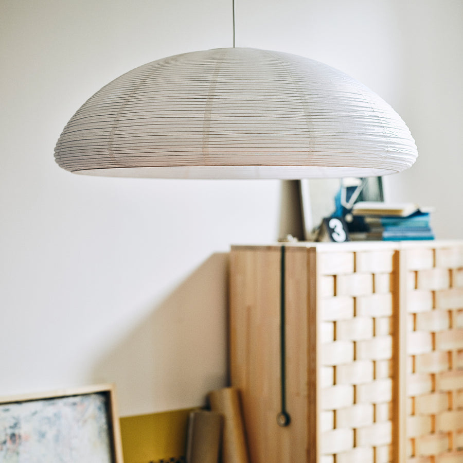 IKEA PS 2026 pendant lamp shade, handmade/white, 90 cm