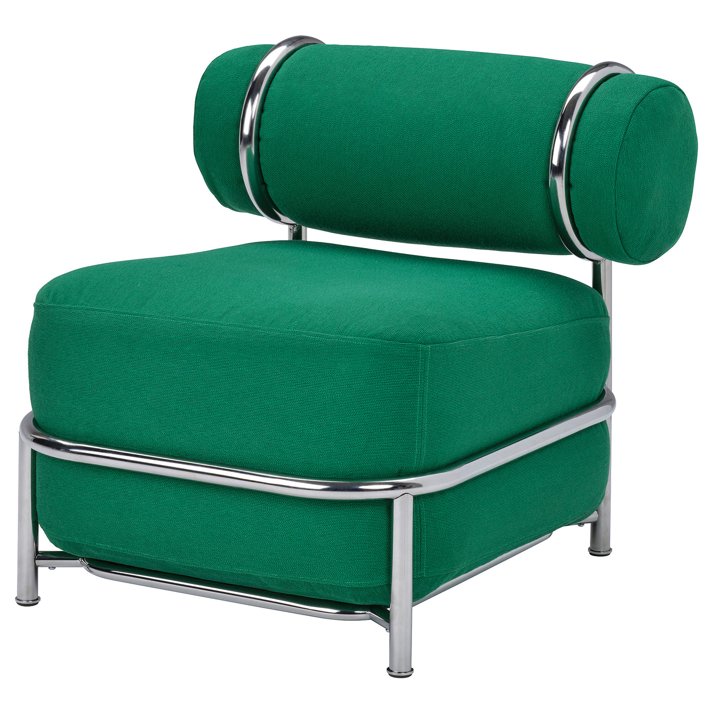 IKEA PS 2026 easy chair, with inflatable seat/back cushion/Knäbäck bright green, 73x70x84 cm