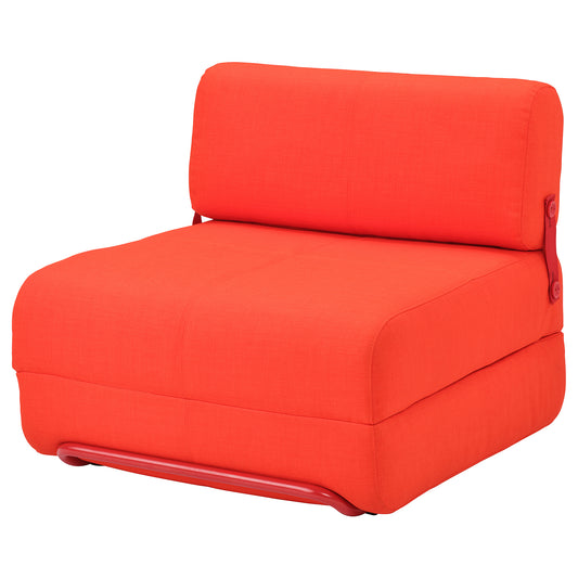 IKEA PS 2026 chair-bed, Skiftebo bright orange, 80x75 cm