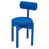 IKEA PS 2026 chair, bright blue/Knäbäck bright blue, 44x76x55 cm