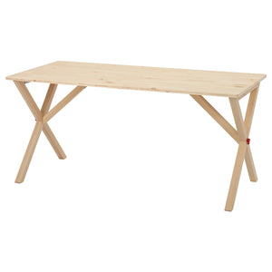 IKEA PS 2026 table, folding/pine clear lacquered, 156x75 cm