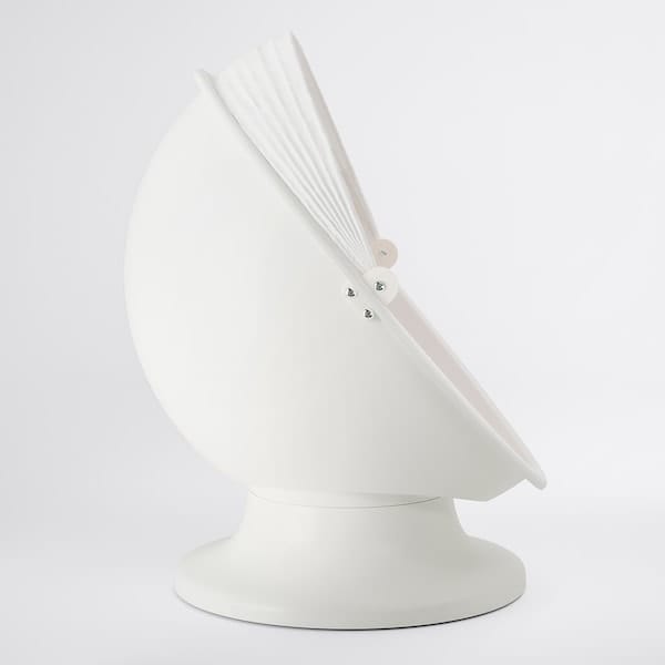 Ikea IKEA PS LÖMSK - Swivel armchair, white/red