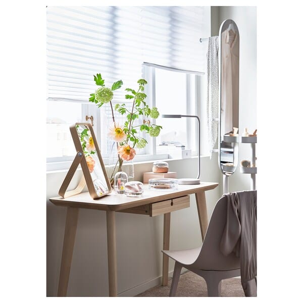 Ikea IKORNNES - Table mirror, ash, 27x40 cm