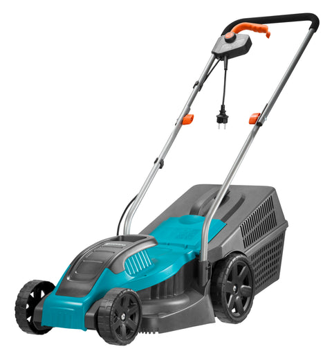 Electric lawnmower 1100w cutting width 32cm basket 30lt gardena