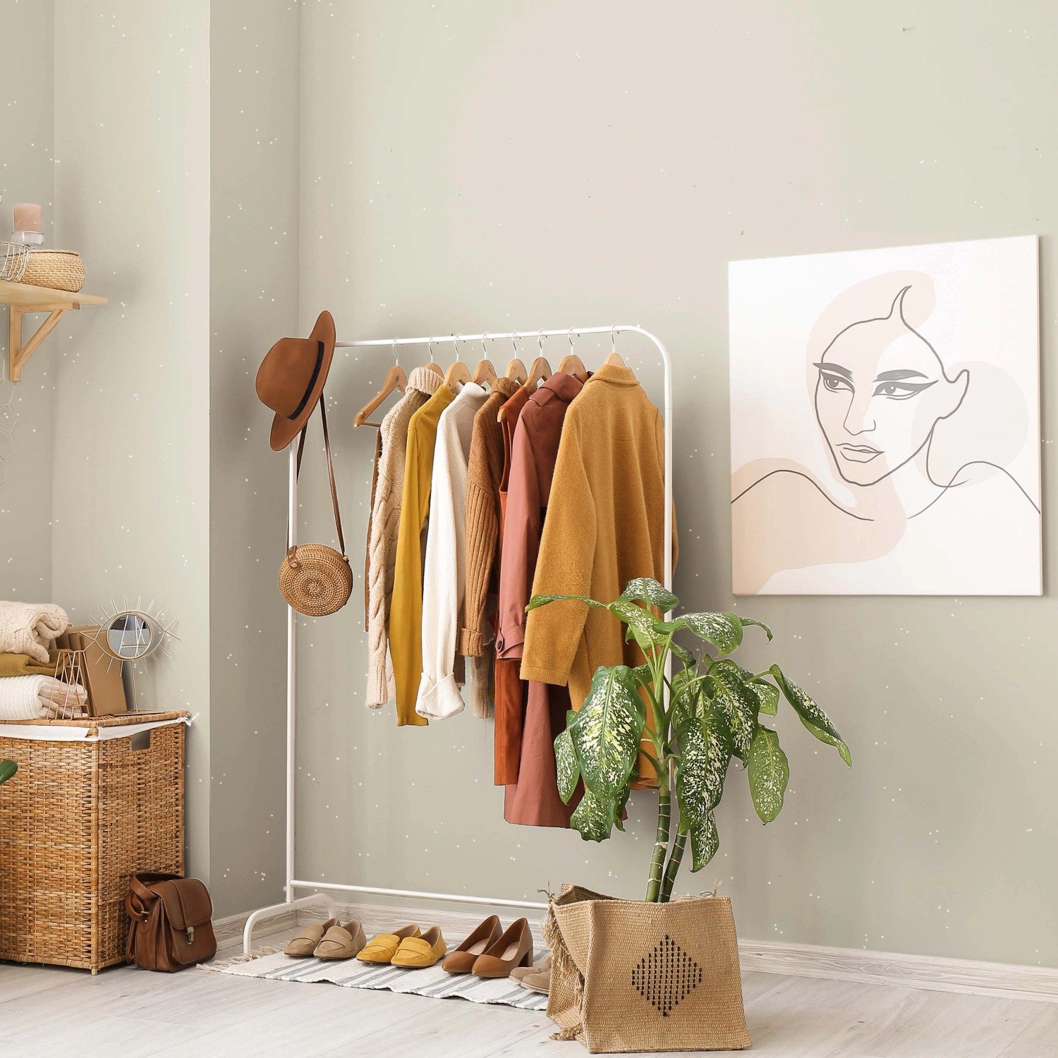 BEIGE AVORIAZ GLITTER EFFECT PAINT