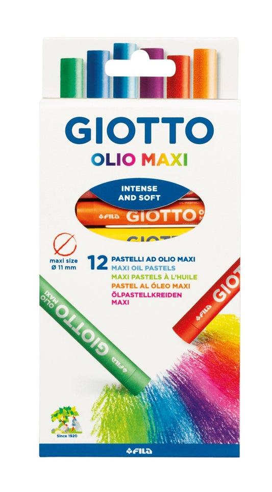 12 GIOTTO OIL PASTELS